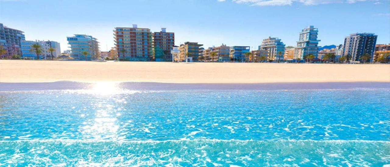 Apartamento Cala Blanca Solo Familias กันดิอา ภายนอก รูปภาพ