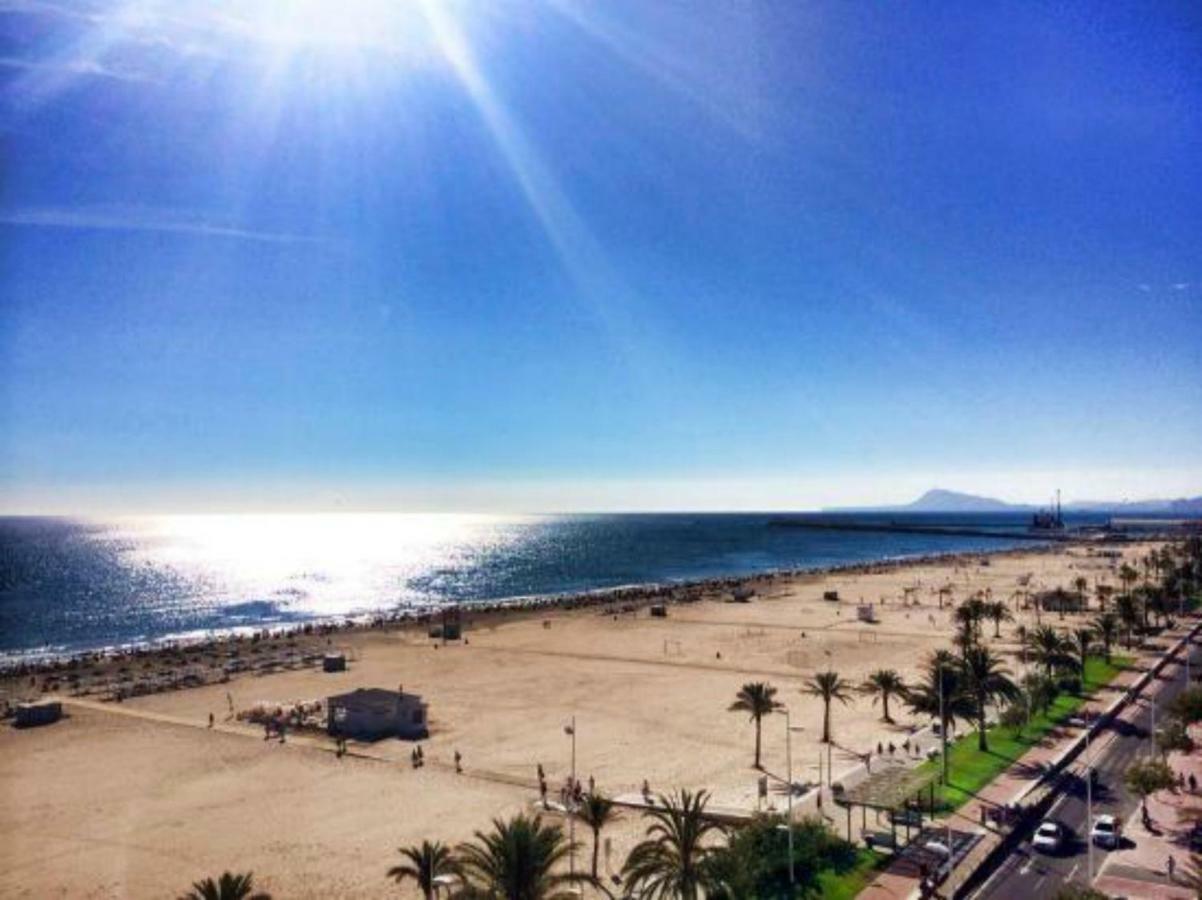 Apartamento Cala Blanca Solo Familias กันดิอา ภายนอก รูปภาพ